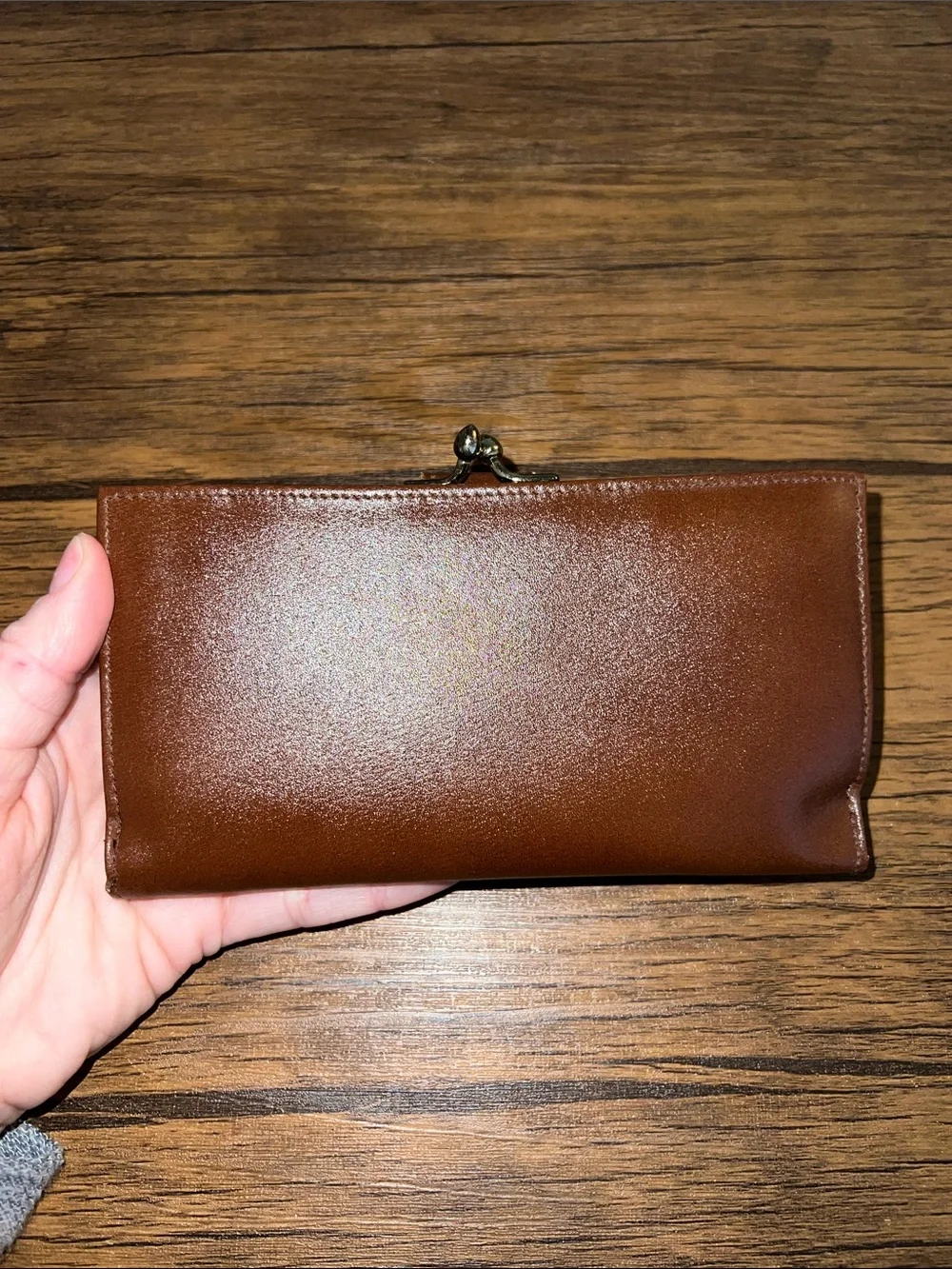 Vintage Genuine Brown Leather Made in England Wallet-‎ OS